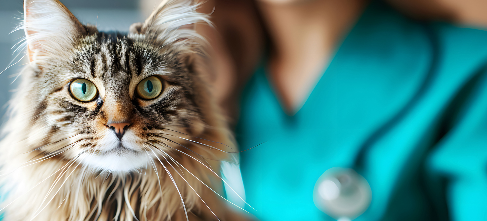 Cat at Veterinary Office